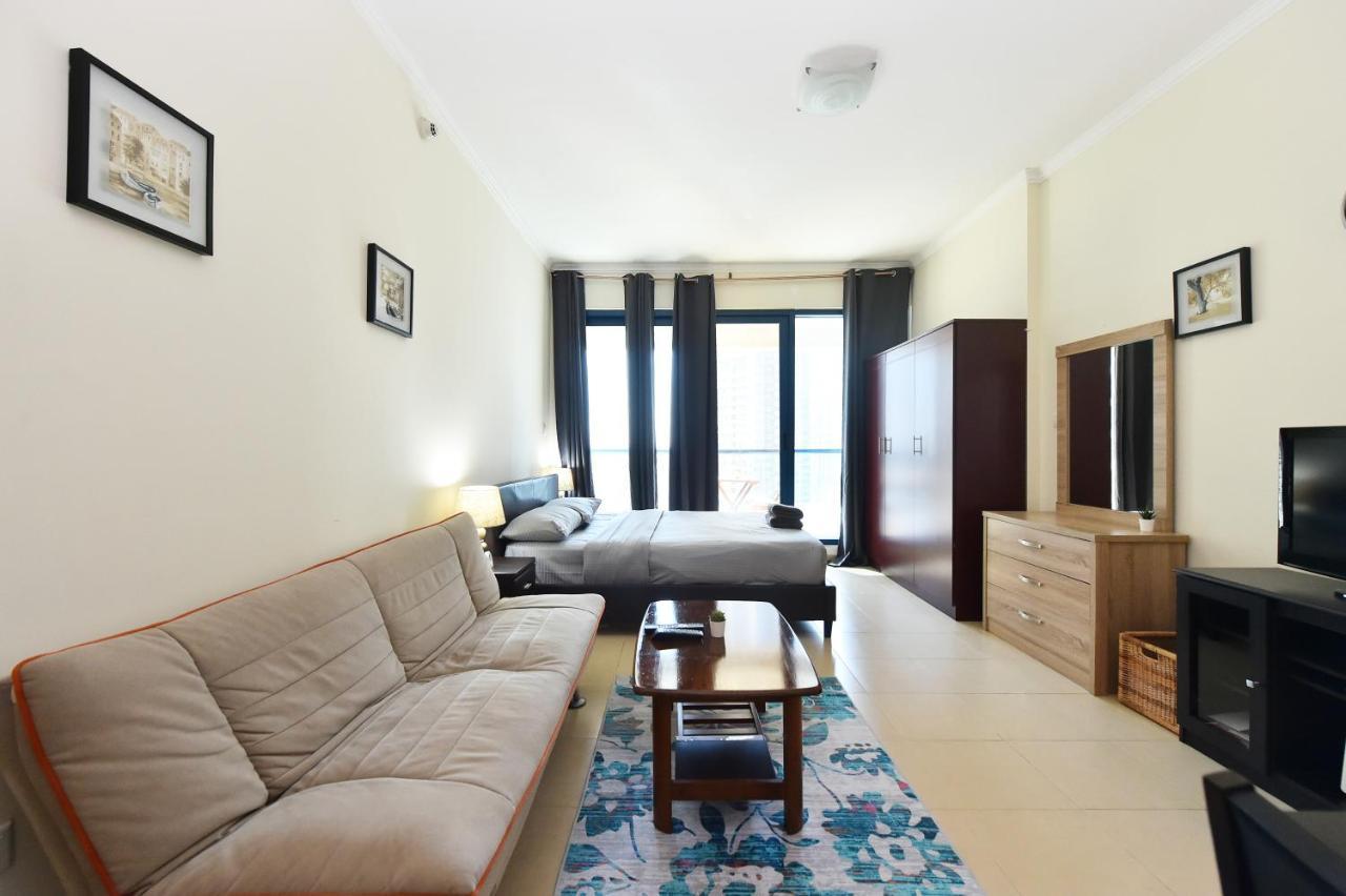 Luxury Escapes - Studio In Jlt X1 Tower Close To Metro Dubái Exterior foto