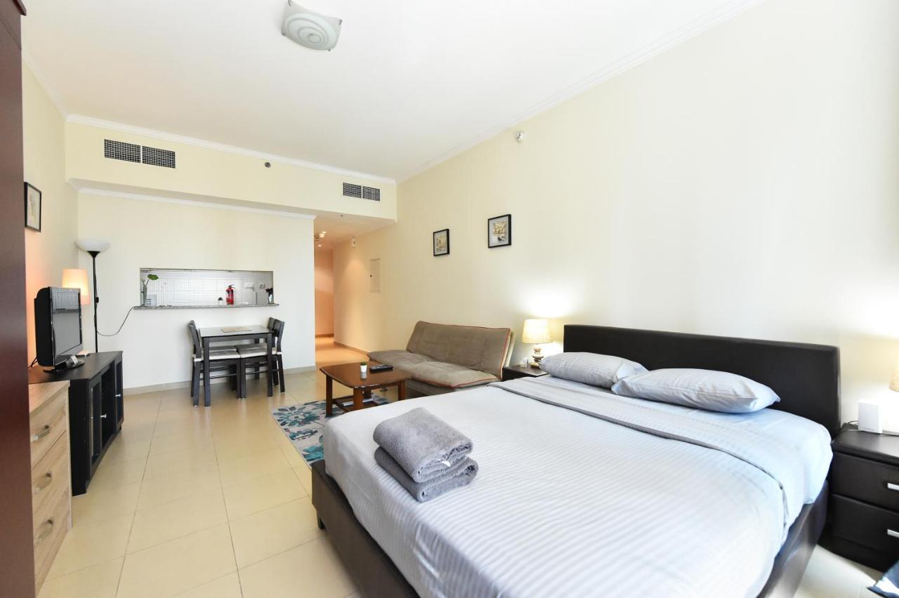 Luxury Escapes - Studio In Jlt X1 Tower Close To Metro Dubái Exterior foto