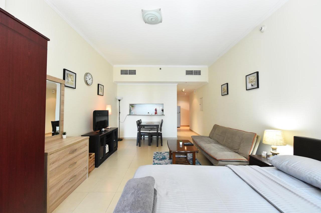 Luxury Escapes - Studio In Jlt X1 Tower Close To Metro Dubái Exterior foto