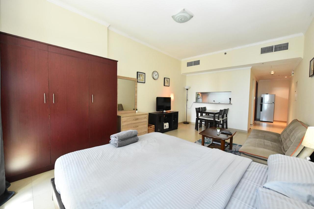Luxury Escapes - Studio In Jlt X1 Tower Close To Metro Dubái Exterior foto
